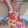 Graphic Flamingo Saddle 2