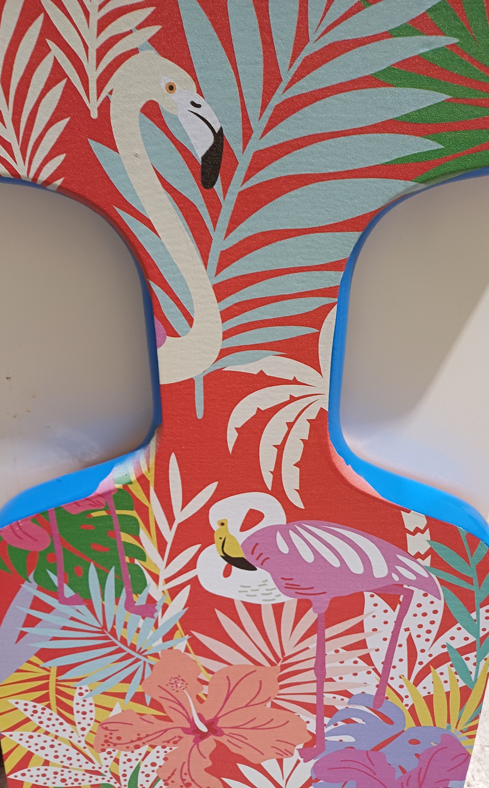 Graphic Flamingo Saddle 2