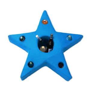 Star Shaped Cup Holder Blue 2