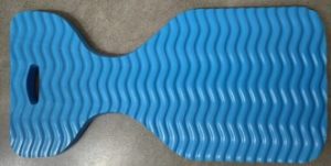 Large Wavy Deluxe Saddle Bahama Blue